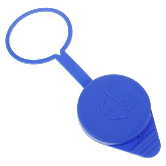 Pretyzoom Glass Water Tank Cap Plastic Blue for Vehicle Maintenance 1Pcs