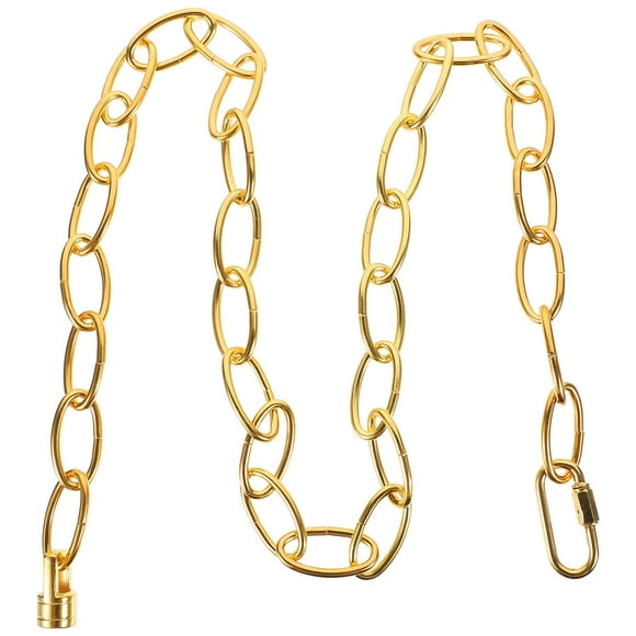 Pretyzoom Hanging Lamp Chain Metal for Kitchen Extend Length 1 Set