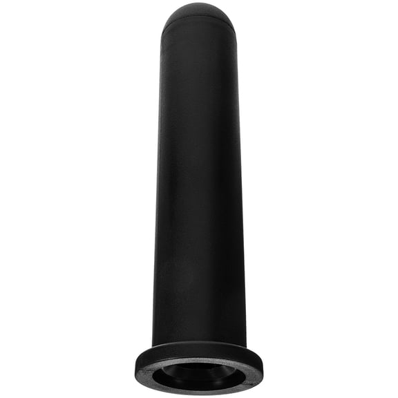 Pretyzoom Plastic Barbell Sleeve Caps Black Secure Grip Bar Converter for Gym and Home Workouts