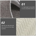 thumbnail image 1 of Pretyzoom Japanese Slippers Indoor 1 Pair Washable Linen Type Cloth for Home Use, 1 of 5