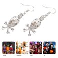 thumbnail image 1 of Pretyzoom Alloy Blue Earrings Skull Design Jewelry for Anniversary, 1 of 6