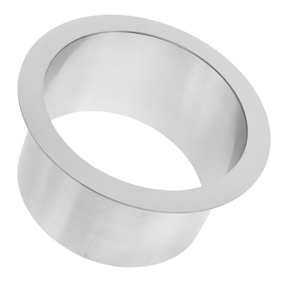 Pretyzoom Round Stainless Steel Trash Chute Grommet Plated Silver for Kitchen Countertop