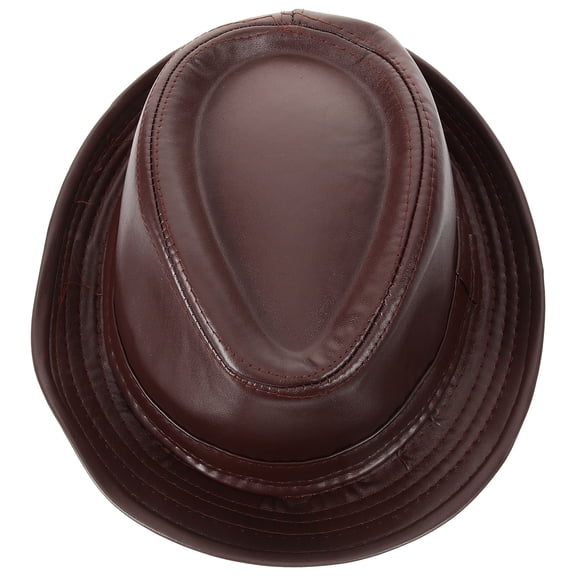 Pretyzoom Mens Fedora Hat Retro Jazz Hat 1Set Warm Design Cold Weather