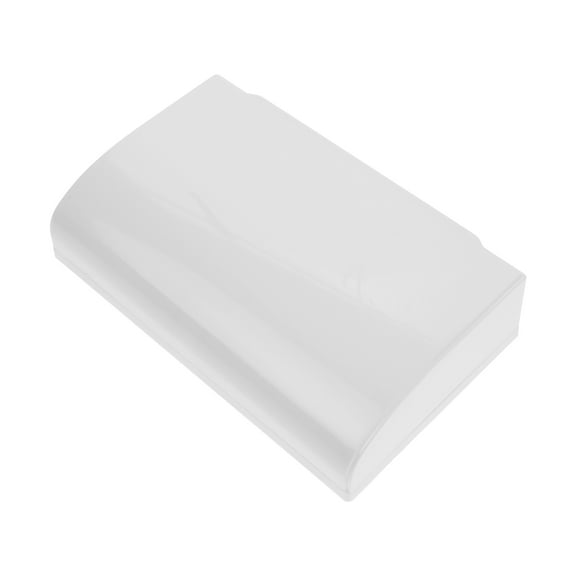 Pretyzoom Water Resistant White ABS Protective Outlet Cover with Adhesive for Bathroom and Outdoor Use