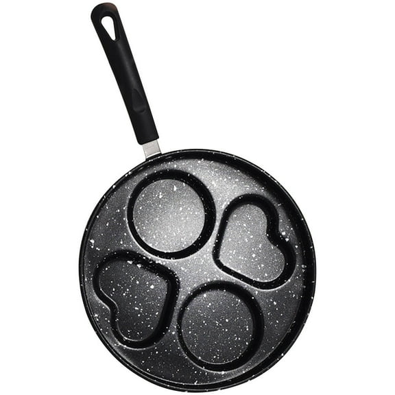 Pretyzoom Nonstick Pan for Eggs Egg Pan Stainless Steel Heat Evenly Everyday Cooking 1Set