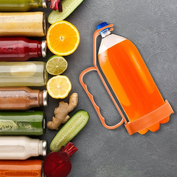 Pretyzoom 2 Pcs Beverage Bottle Handle for Outdoor Activities and Ergonomic Design