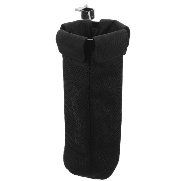 Pretyzoom Portable Drumstick Case Black Holder Bag with Clamp Secure Storage for Drum Set Use