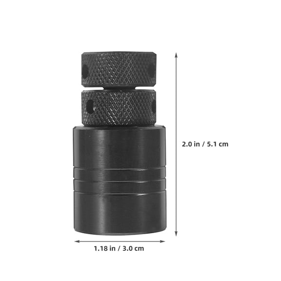 Pretyzoom Heavy Duty Black Steel Hand Screw Jack with Adjustable Pad for Factory Support