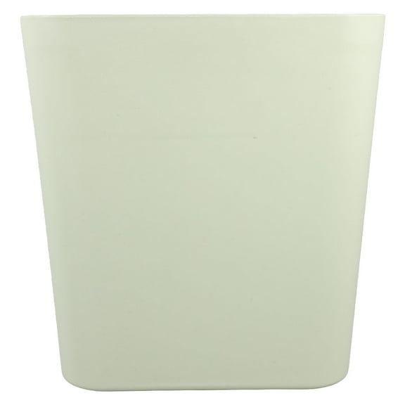 Pretyzoom Slim Plastic Garbage Container 8 Liter with Liner Holder for Home Bathroom Kitchen