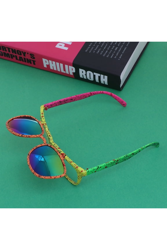 Retro Glasses Party Eyewear AC Lens PC Frame 1Set for Men Women