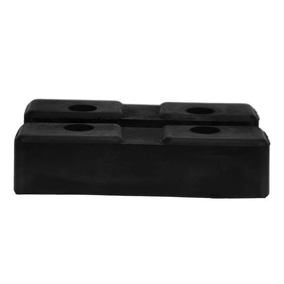 Pretyzoom Rubber Blocks For Car Lift Lifting Machine Rubber Noise Reduction Black 1Pack