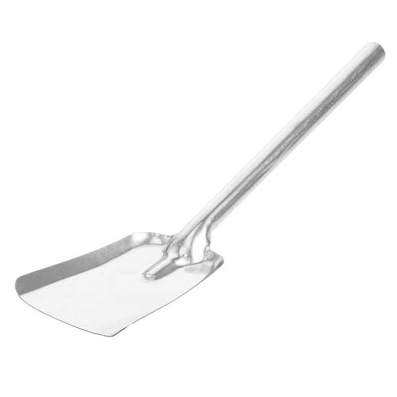 Pretyzoom Multi Functional Long Handle Iron Shovel for Kitchen Fireplace with Comfortable Grip and Material