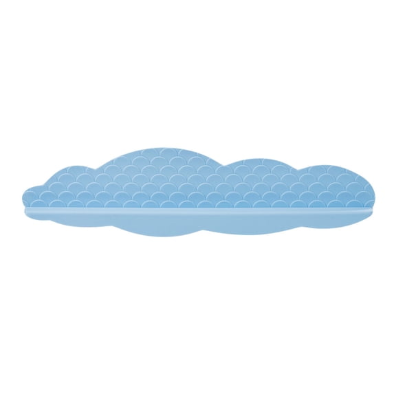 Pretyzoom Splash Guard for Sink Baffle Sky-Blue Silicone 1Pack