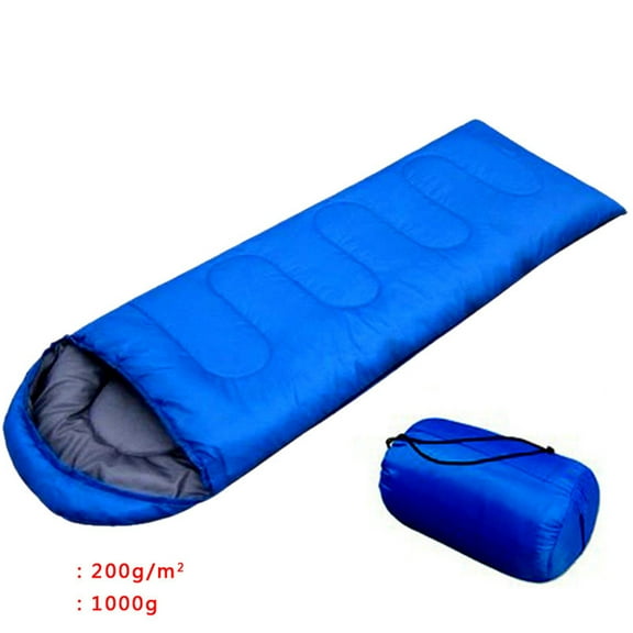 Pretyzoom Outdoor Sleeping Bag with Adjustable Drawstring Hood for Camping Use