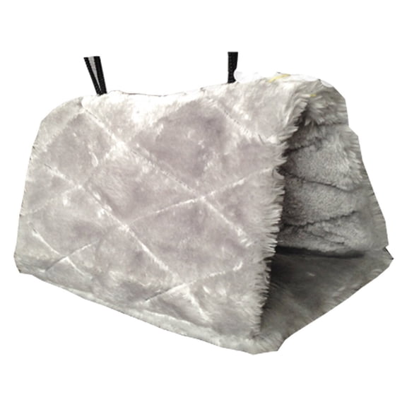 Pretyzoom Small Animal Hammock Grey Round Resting Area for Pet Owners 1Set