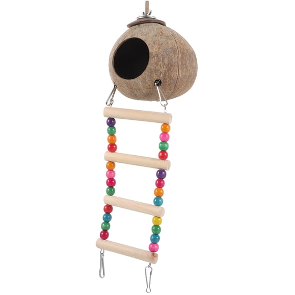 Pretyzoom nest for small birds Coconut Shell Multi 1Set
