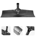 thumbnail image 1 of Pretyzoom Multi-Use Farm Dung Shovel with Comfortable Handle Black Stainless, 1 of 7