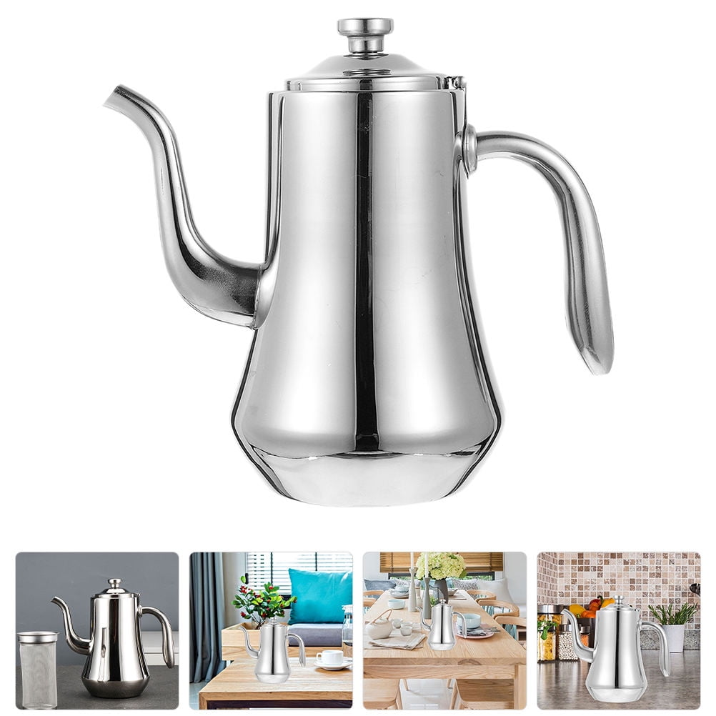 Anti Tea Pretyzoom Stainless Steel Tea Brewer with Anti Scald Handle and Infuser ...