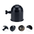 thumbnail image 1 of Pretyzoom Trailer Hitch Cap Tow Bar Ball Cover Black Plastic 1Set, 1 of 8