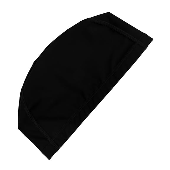 Pretyzoom Adult Waterproof Swim Hat Black PU Durable Comfortable for Swimming