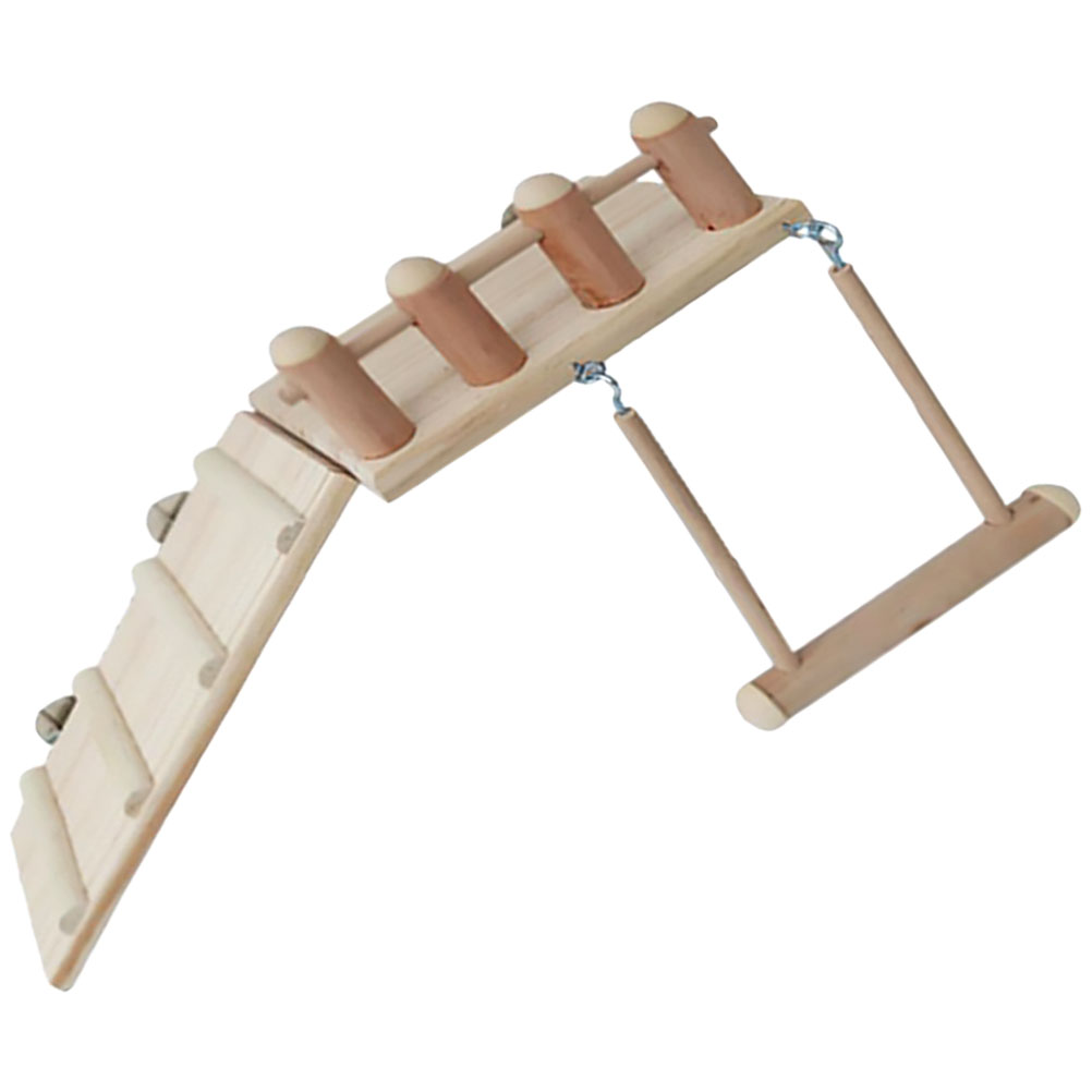 Picture Idea: Pretyzoom Table For Hamster Wood Khaki Platform Exercise Area Indoor
