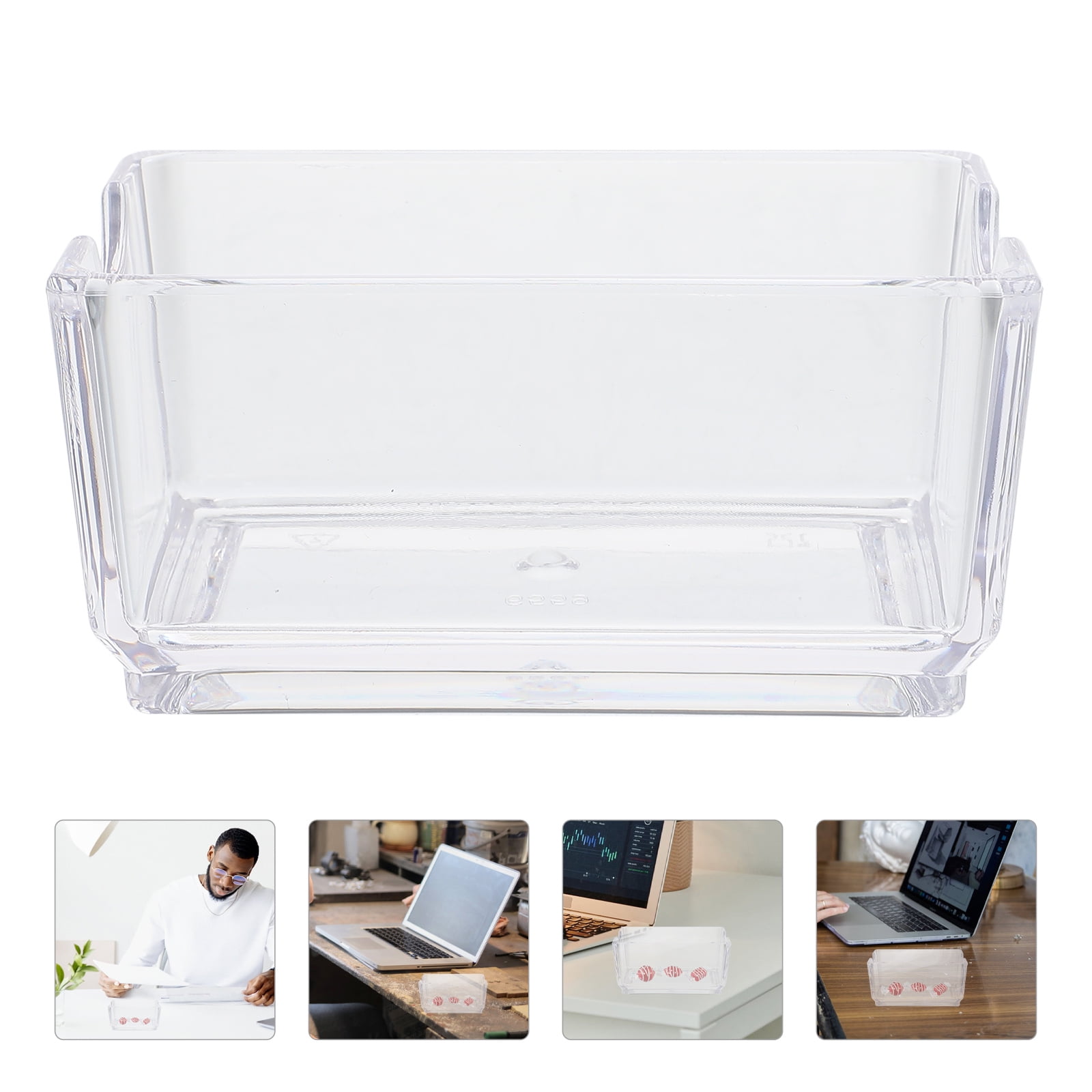 Pretyzoom Tea Storage Chests Acrylic Organizing Box Transparent 1Set ...