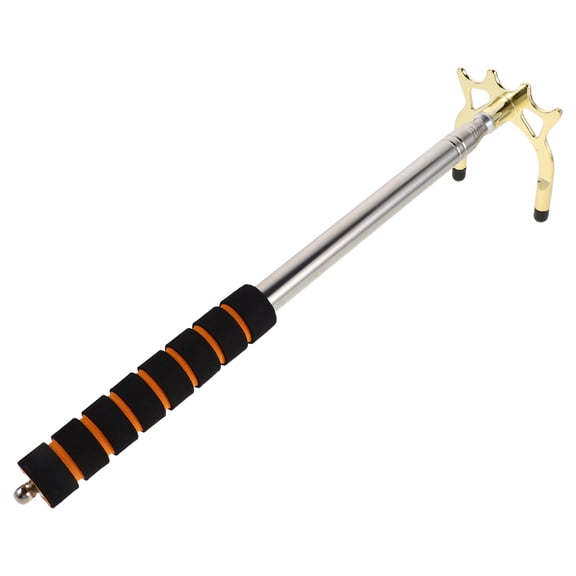 Pretyzoom Portable Stainless Steel Pool Table Bridge Stick with Detachable Head for Easy Storage