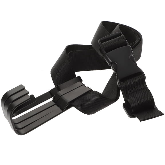 Pretyzoom Black Nylon and Metal Tree Stand Strap Hooks for Hunting Accessories Ideal for Camping 10 Pack