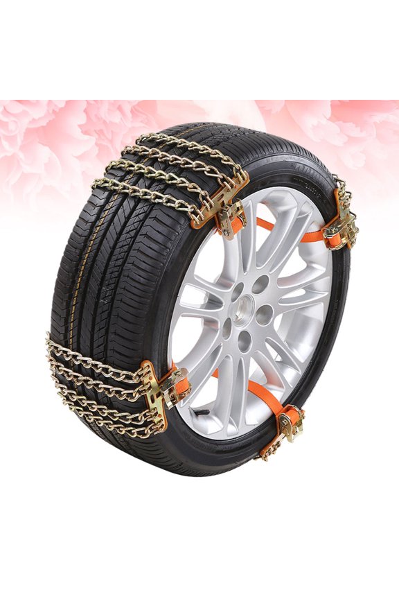 Multi Color Suv Wheel Ice Chain with Balance Design and Automatic Tightener for Car Winter Driving