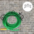 thumbnail image 1 of Pretyzoom Decorative Black Hose Holder Wall Mount Rack for Easy Garden Hose Organization, 1 of 7