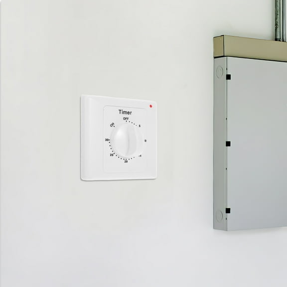 Pretyzoom Indoor Wall Timer Switch for Home Appliances Easy to Use Timer Knob Replacement