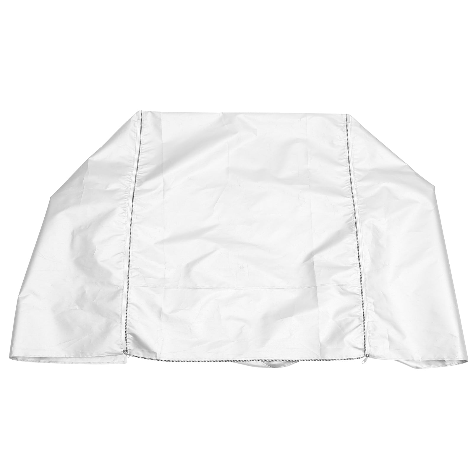 Pretyzoom Washer and Dryer Cover Silver Oxford Cloth Waterproof Dustproof for Daily Use