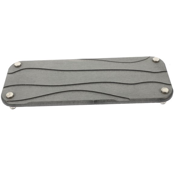 Pretyzoom Bathroom Sink Organizer Grey Diatomite Absorbent Pad Nonslip Drink Cup Stand Mat