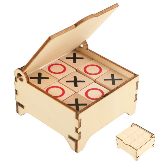 Pretyzoom Wooden Games for Leisure Time Educational Tool Social Interaction 1Set