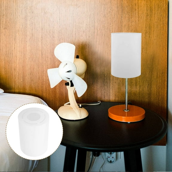 Pretyzoom Acrylic Lamp Shade Cover for Desk and Floor Lamps in White for Home