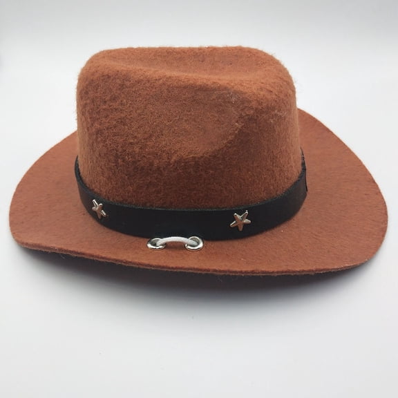 Pretyzoom Multi-Color Dog Party Hats Pet Hat with Photo Coffee 1Pcs