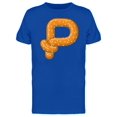 thumbnail image 1 of Pretzel Letter P Doodle Tee Men's -Image by Shutterstock, 1 of 1