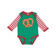 thumbnail image 1 of Inktastic Pretzel Boys or Girls Long Sleeve Baby Bodysuit, 1 of 5