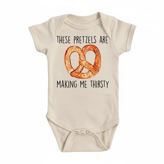 Pretzel Newborn Baby Bodysuits