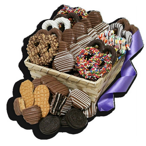 Pretzel Party Gourmet Chocolate Covered Treats Gift Basket