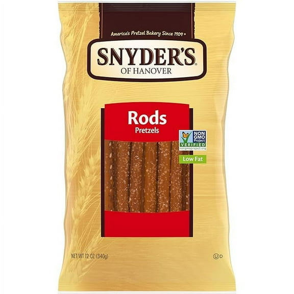 Pretzel Rods, 12 Oz Bag