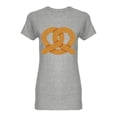 thumbnail image 1 of Pretzel  Shaped T-Shirt Women -Image by Shutterstock, Female x-Large, 1 of 2