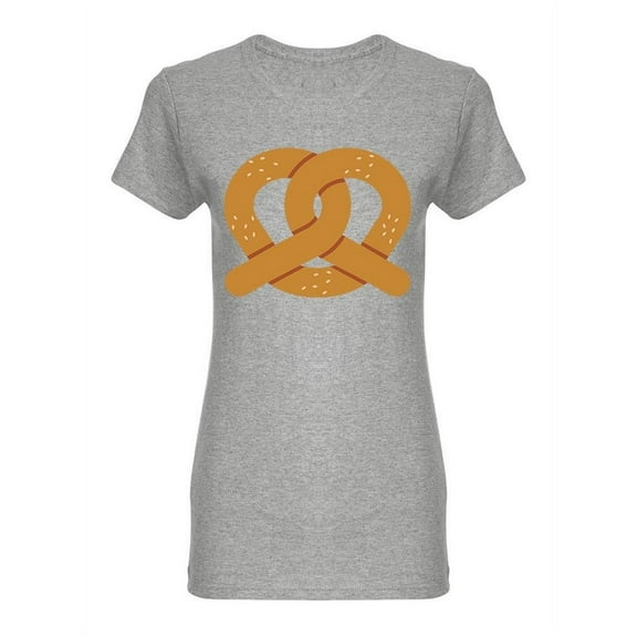 Pretzel  Shaped T-Shirt Women -Image by Shutterstock, Female x-Large