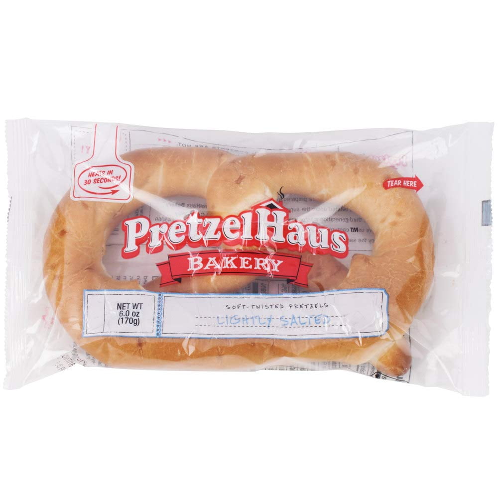 PretzelHaus Soft Individually Wrapped Bavarian Baked Pretzels. Never
