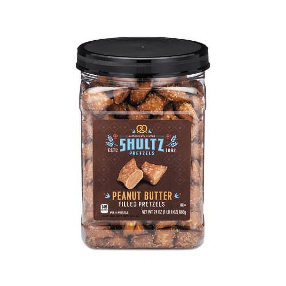 Pretzels Peanut Butter Peanut Butter, Tub, 24 oz