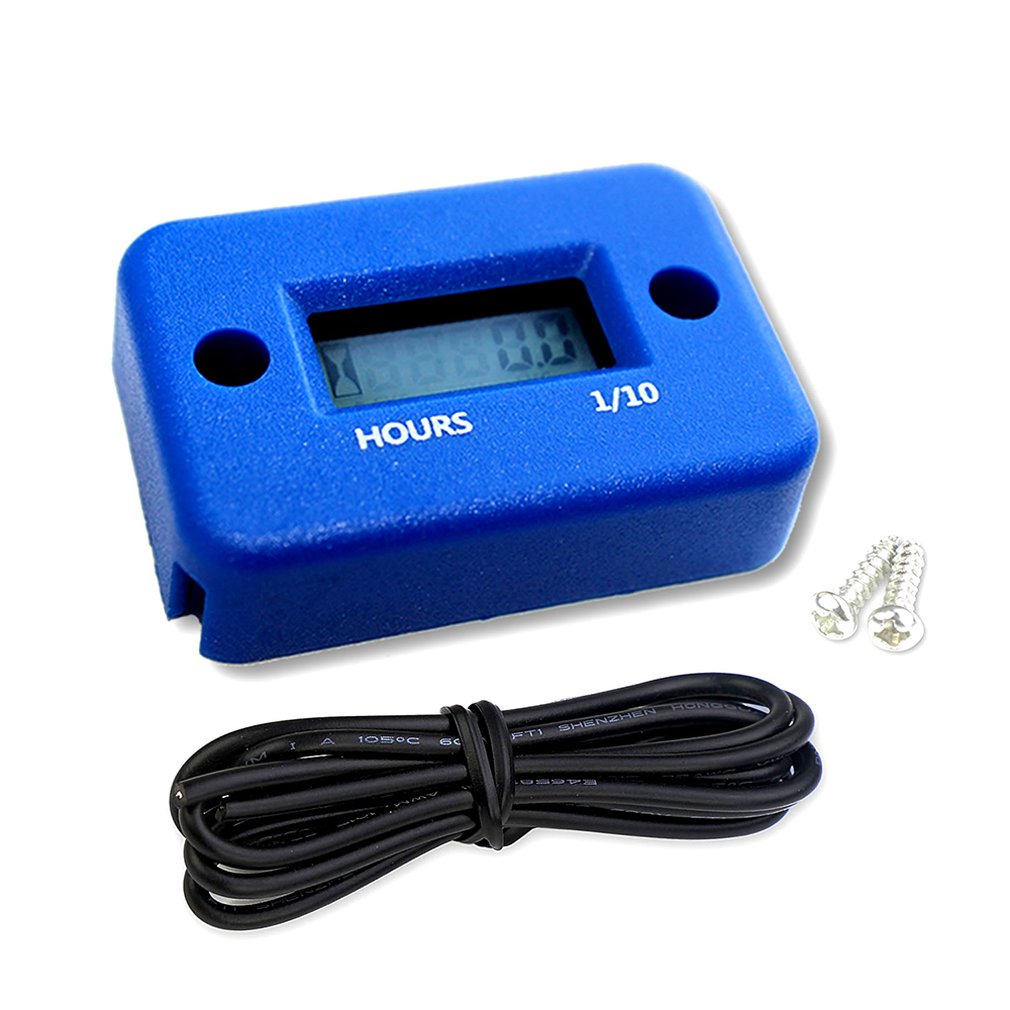 Preup Motorcycle Hour Meter With Battery Timer With Inductive Moto