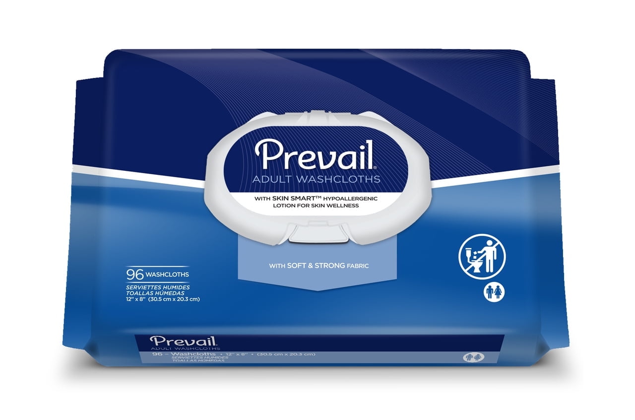 FIRST QUALITY Prevail Adult Washcloth