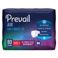 thumbnail image 1 of Prevail Air Adult Incontinence Brief Size 1 / Medium Heavy Absorbency Breathable, PVBNG-012CA/1, 64, 80 Ct, 1 of 8