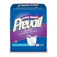 thumbnail image 1 of Prevail Belted Shields Extra Absorbency Undergarment, White - 30 Ea / 4 Pk, 1 of 1