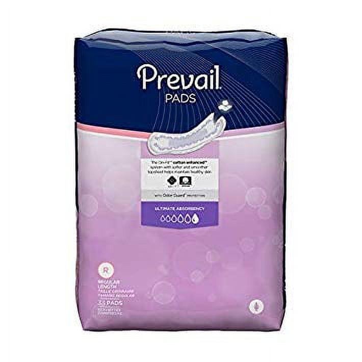 Prevail Bladder Control Pad Moderate 9 bags of 20 (180 ct.)